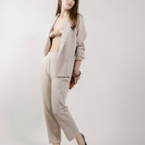 Pantalone a Gamba Dritta in Interlock