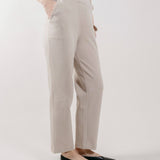 Pantalone a Gamba Dritta in Interlock