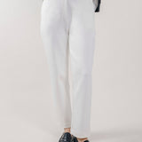 Pantalone a Gamba Dritta in Interlock