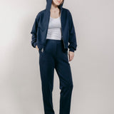 Pantalone a Gamba Dritta in Interlock