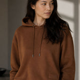 Peanut Hooded Fleece