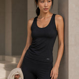 Black Sports Tank Top