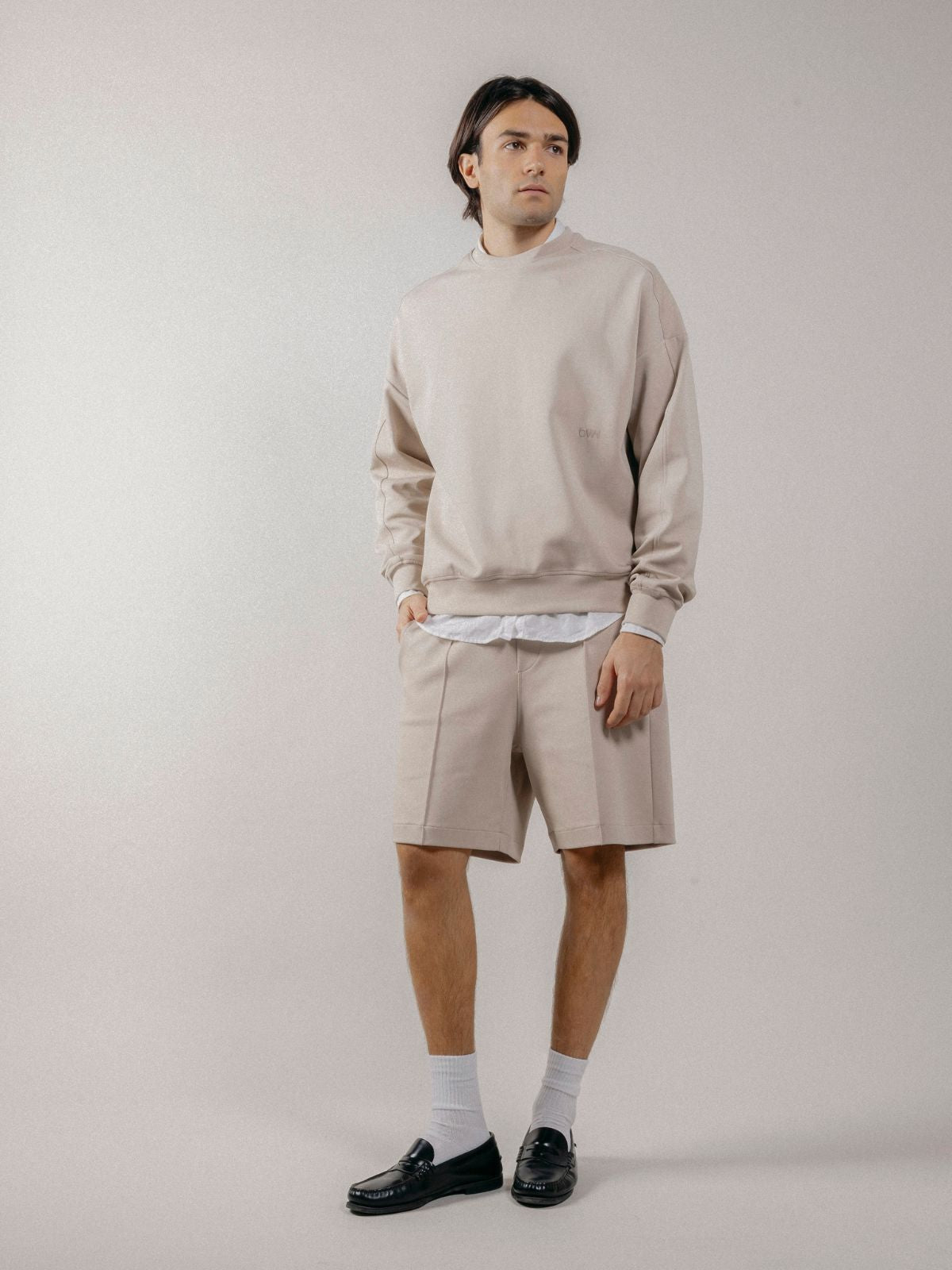 Pantaloncino Loose Fit in Interlock