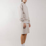 Felpa Girocollo Loose Fit in Interlock