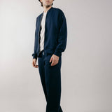 Giubbotto Bomber Loose Fit in Interlock