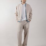 Giubbotto Bomber Loose Fit in Interlock