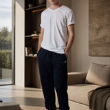Blue Fleece Joggers
