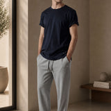 T-Shirt Girocollo Blu