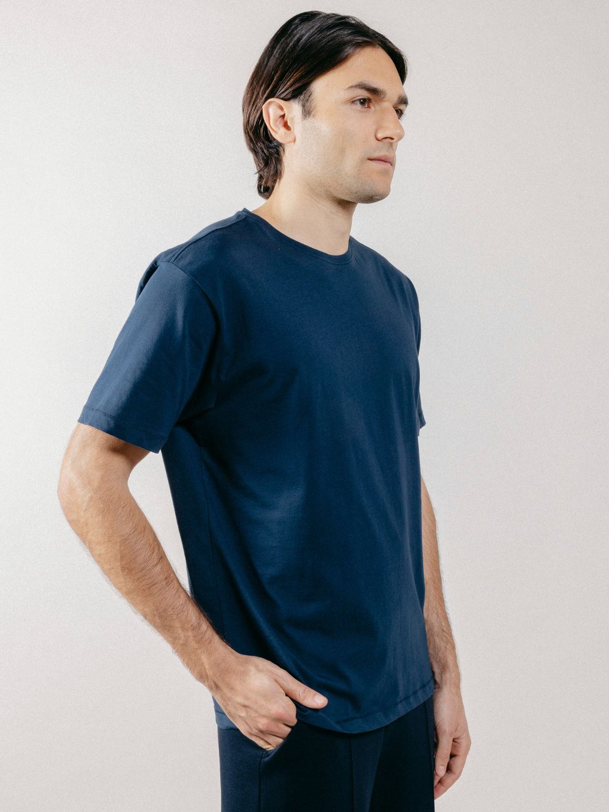 T-Shirt Girocollo in Jersey