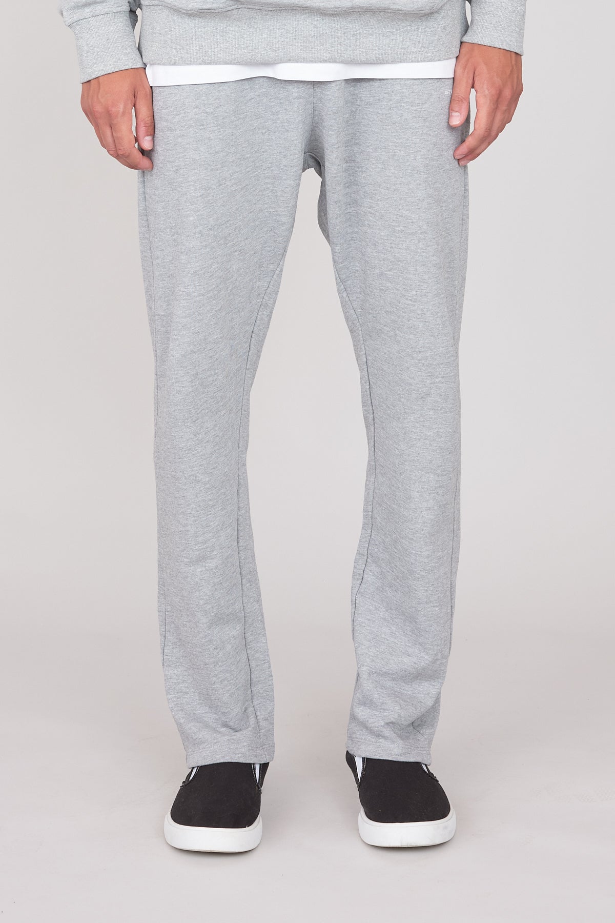 Straight brushed joggers