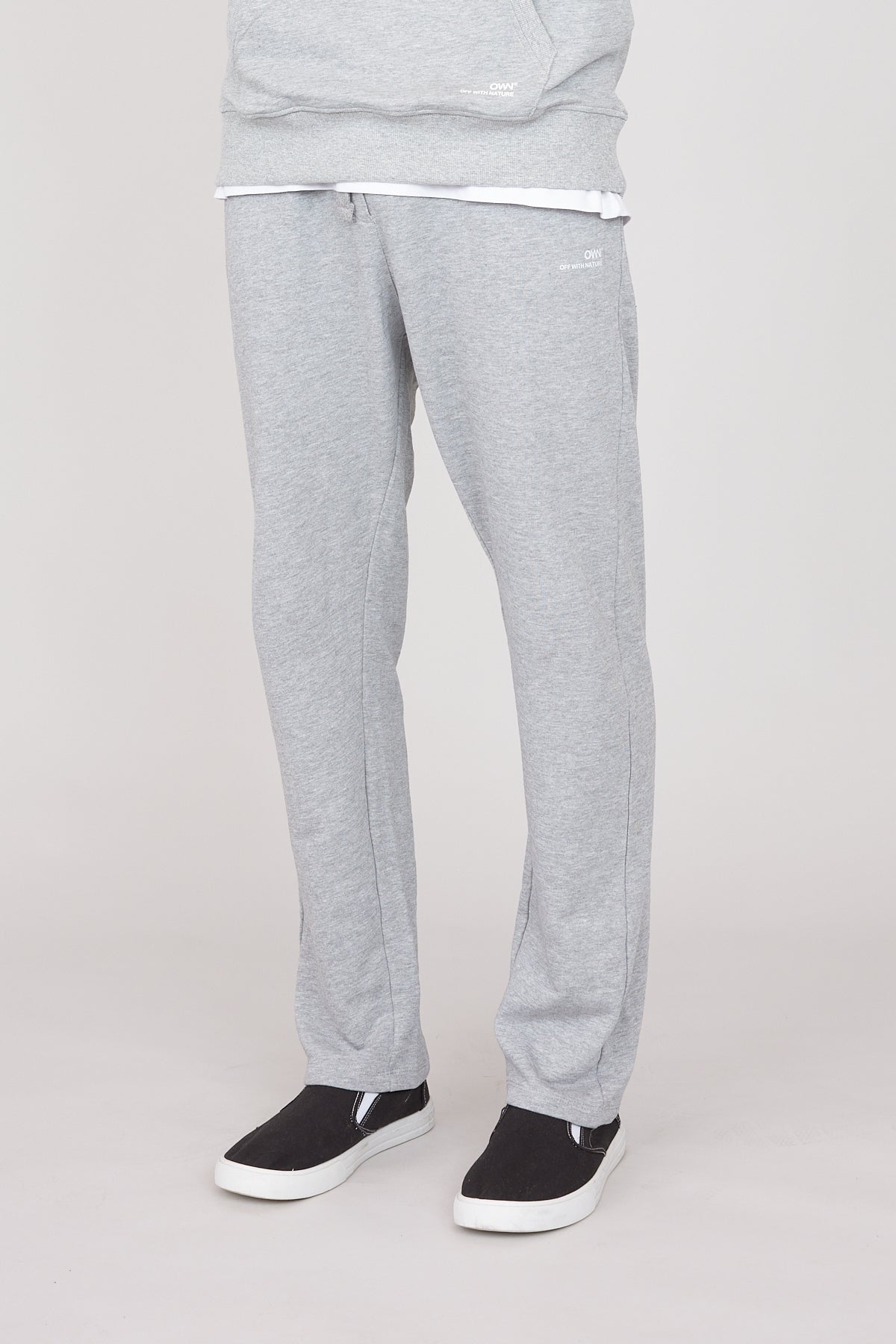 Straight brushed joggers