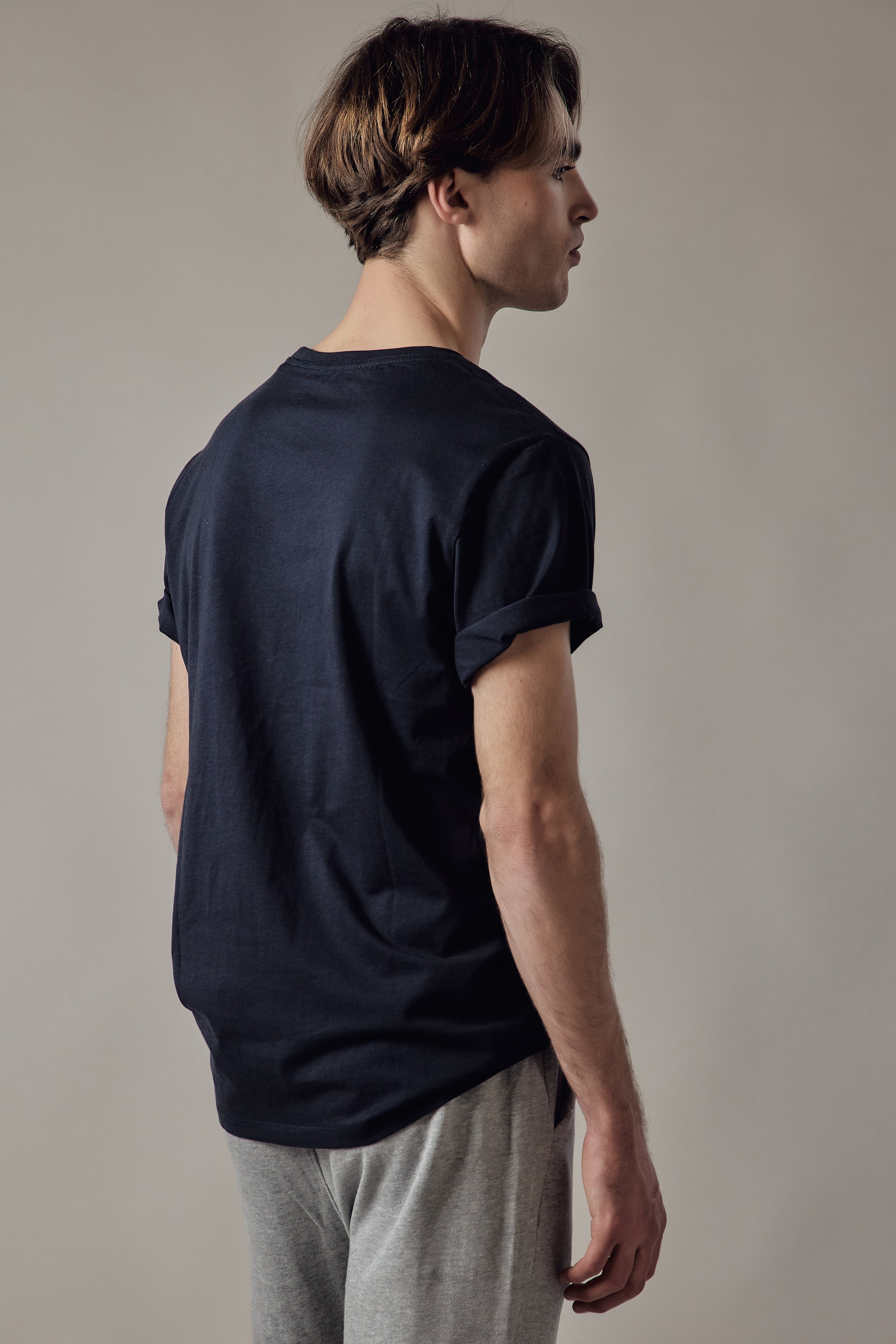 T-Shirt Girocollo Blu