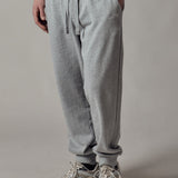 Joggers Felpati Grigio Chiaro Melange