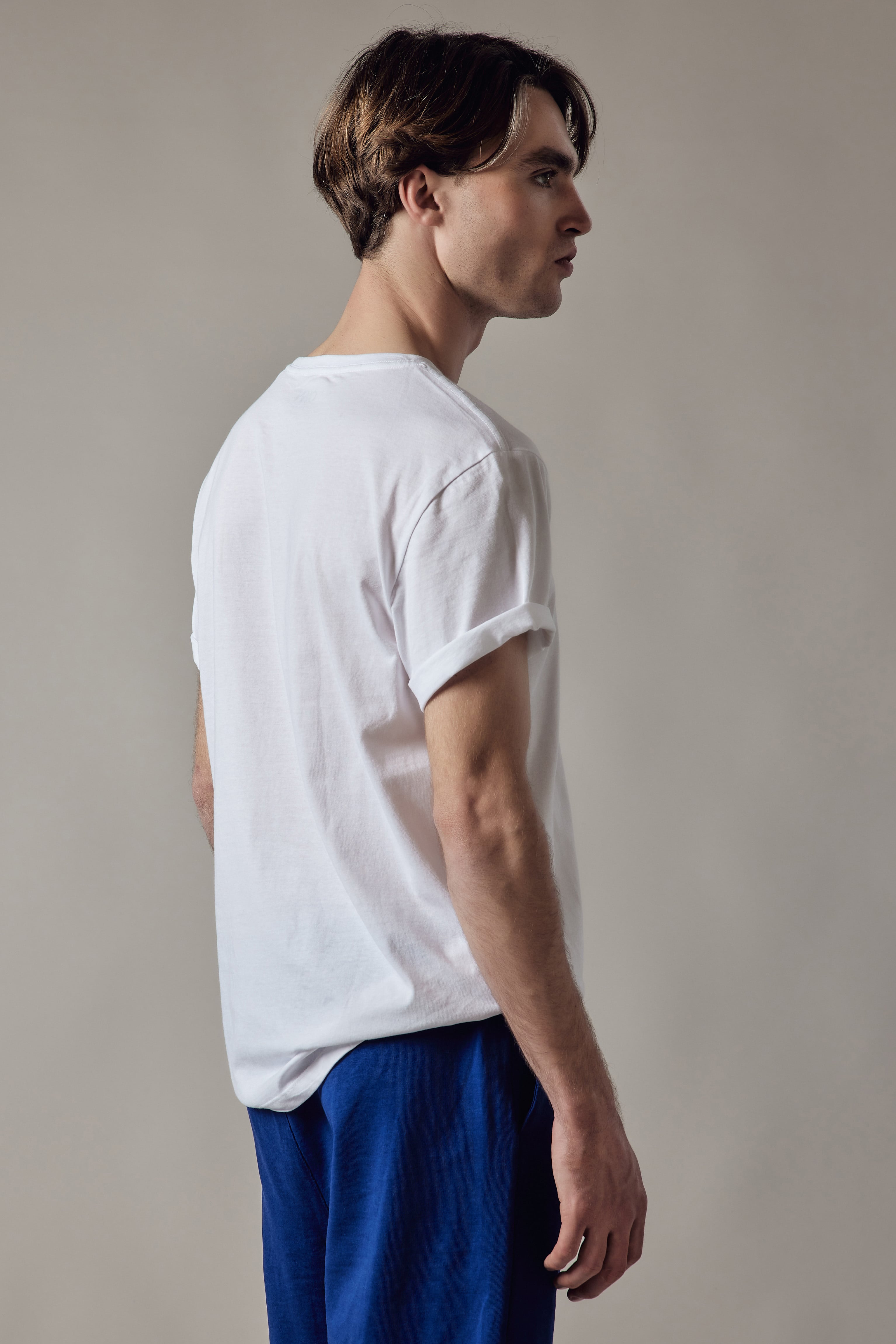 T-Shirt Girocollo Bianco