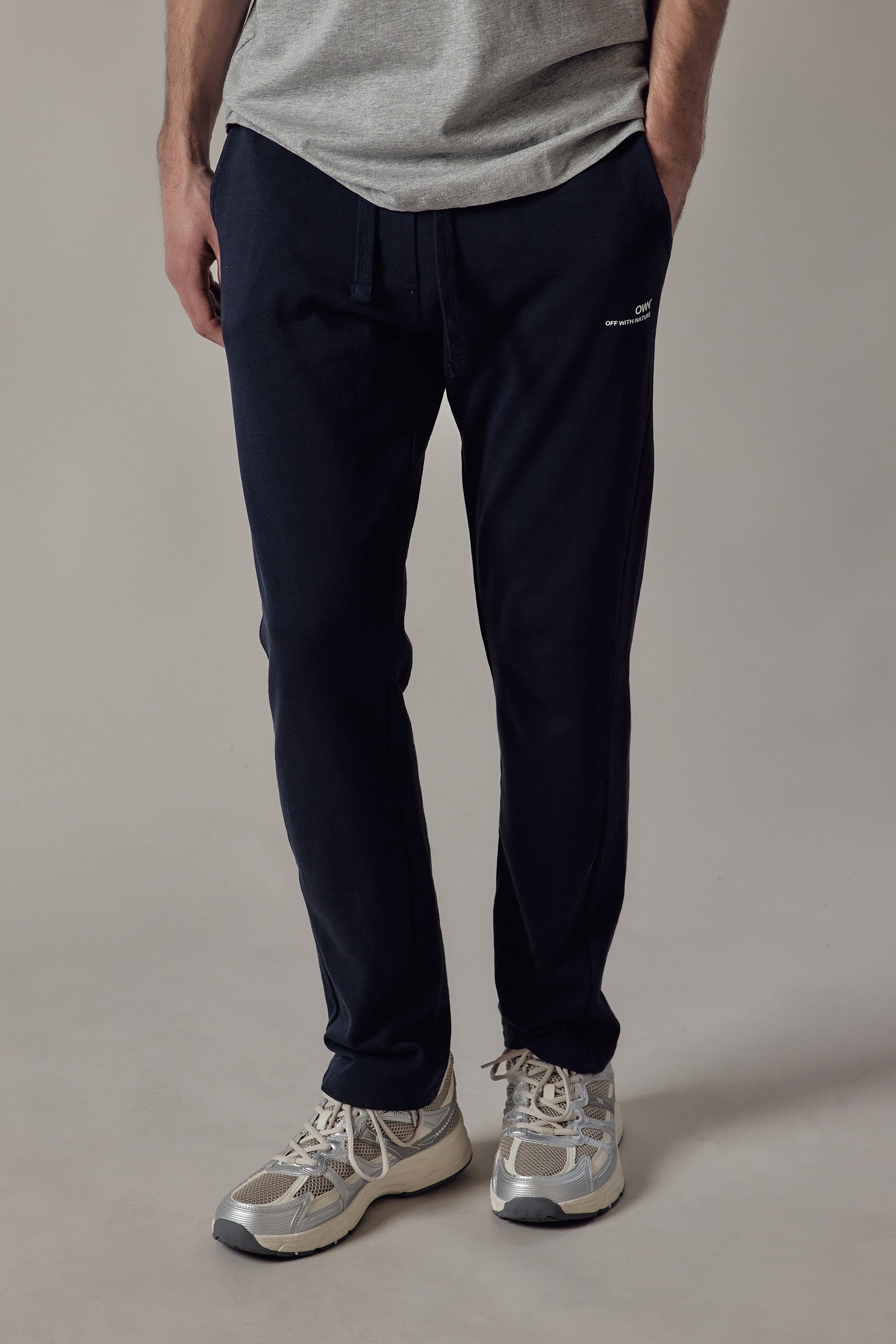 Joggers Dritti Blu