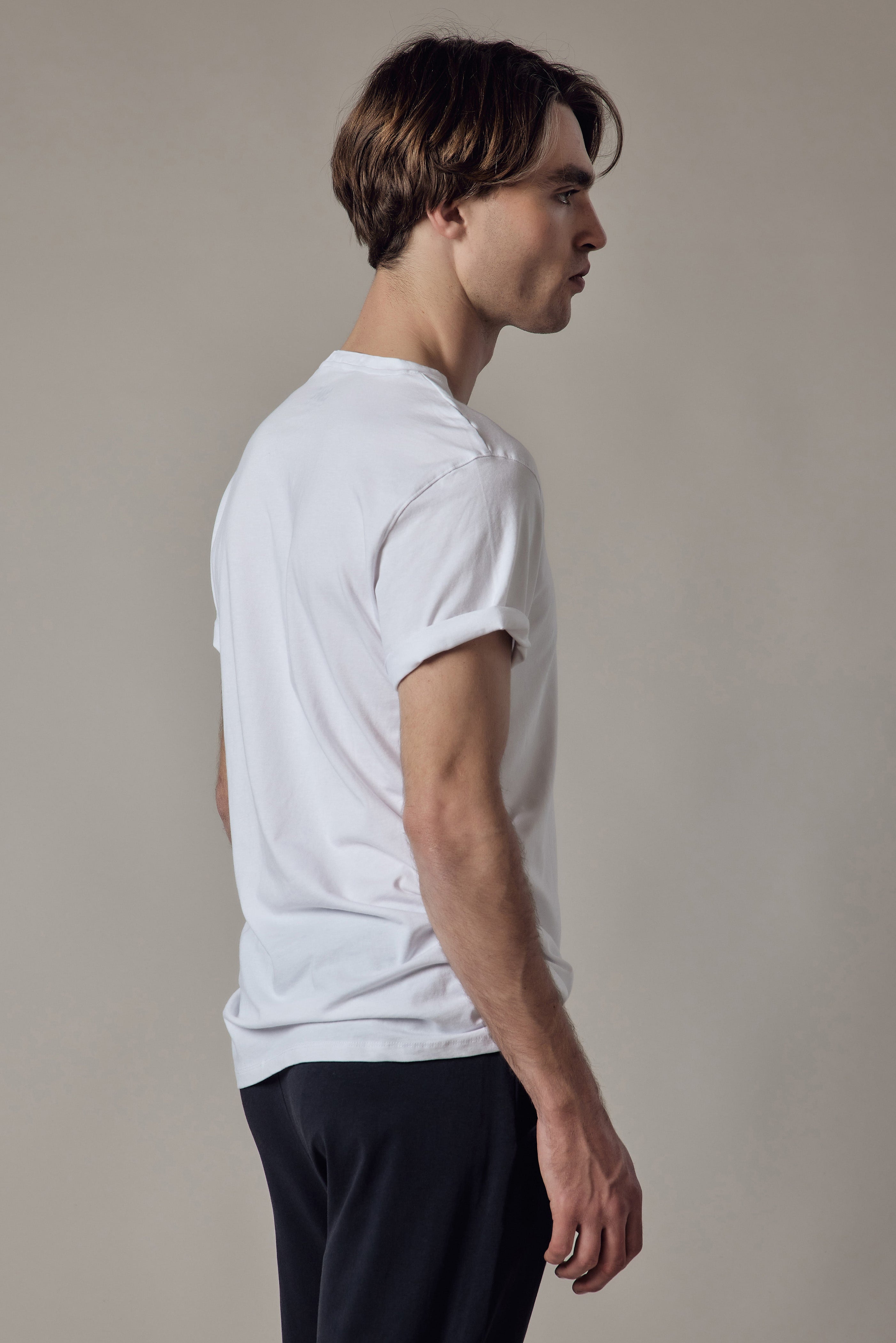V-Neck T-Shirt White