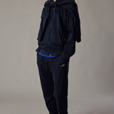Joggers Felpati Dritti Blu