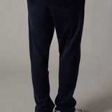 Joggers Felpati Dritti Blu