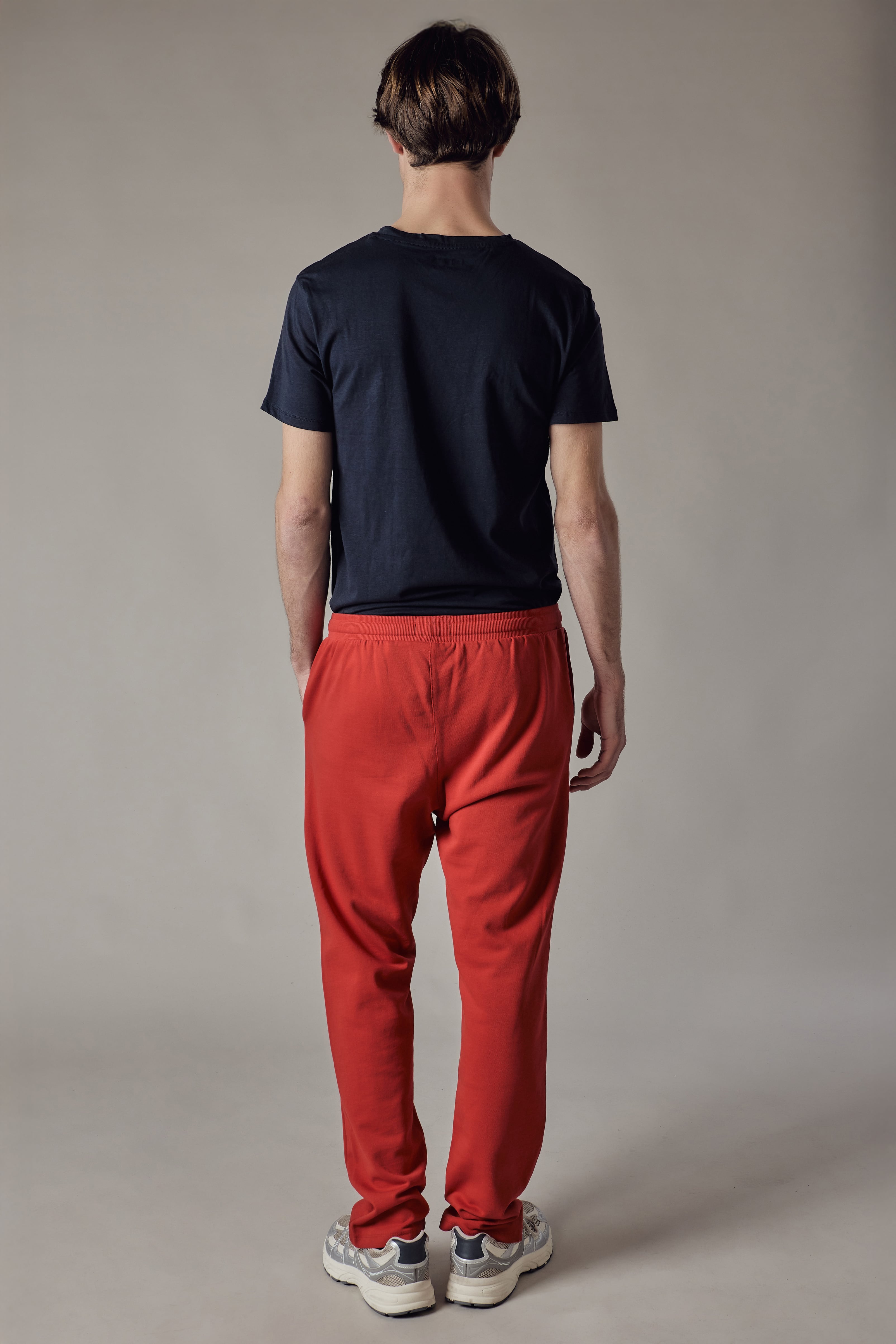 Joggers Dritti Rosso