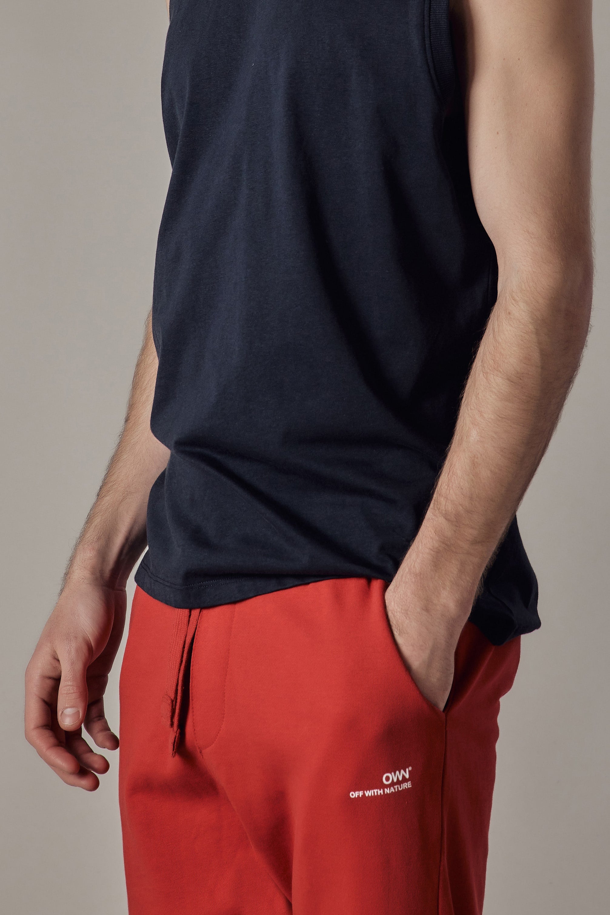 Joggers Rosso