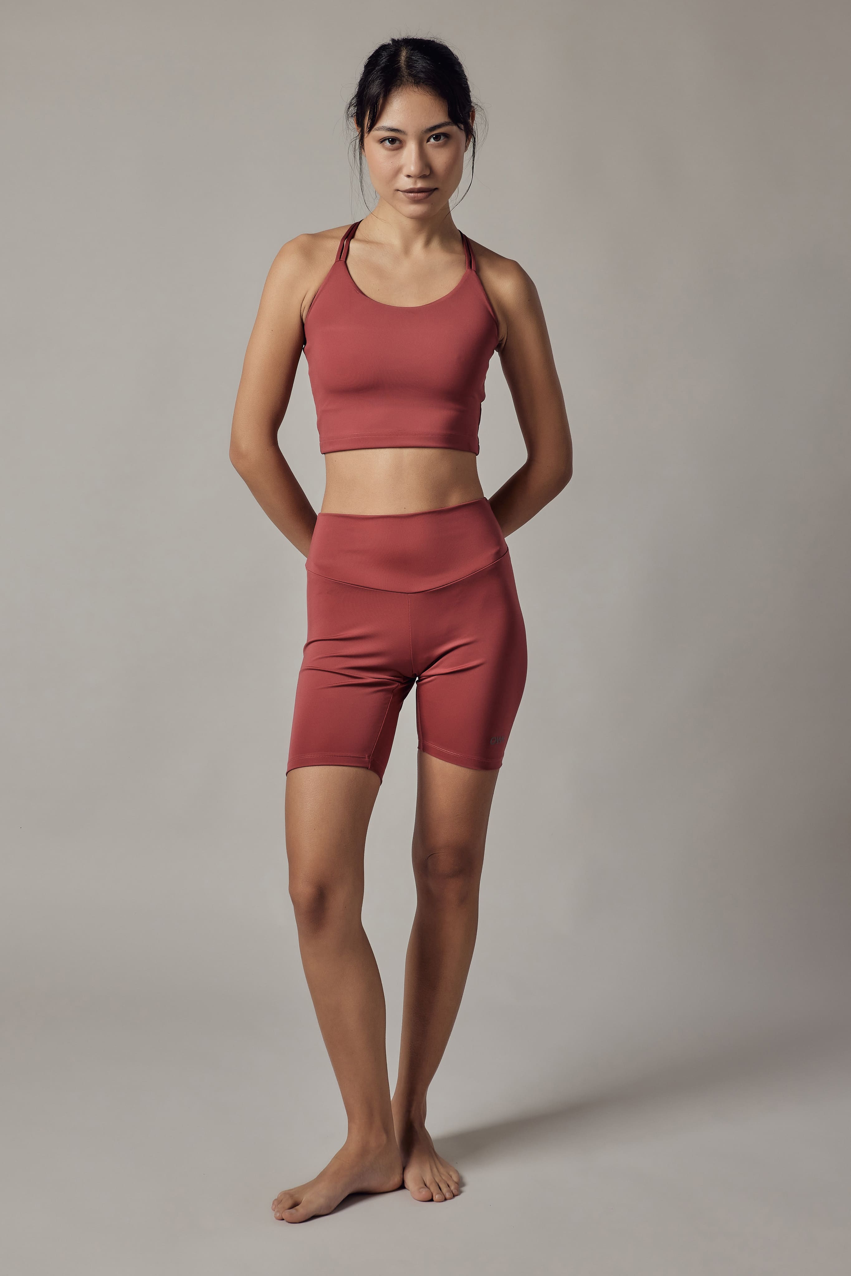 Set Technical Biker + Top Sportivo Melograno