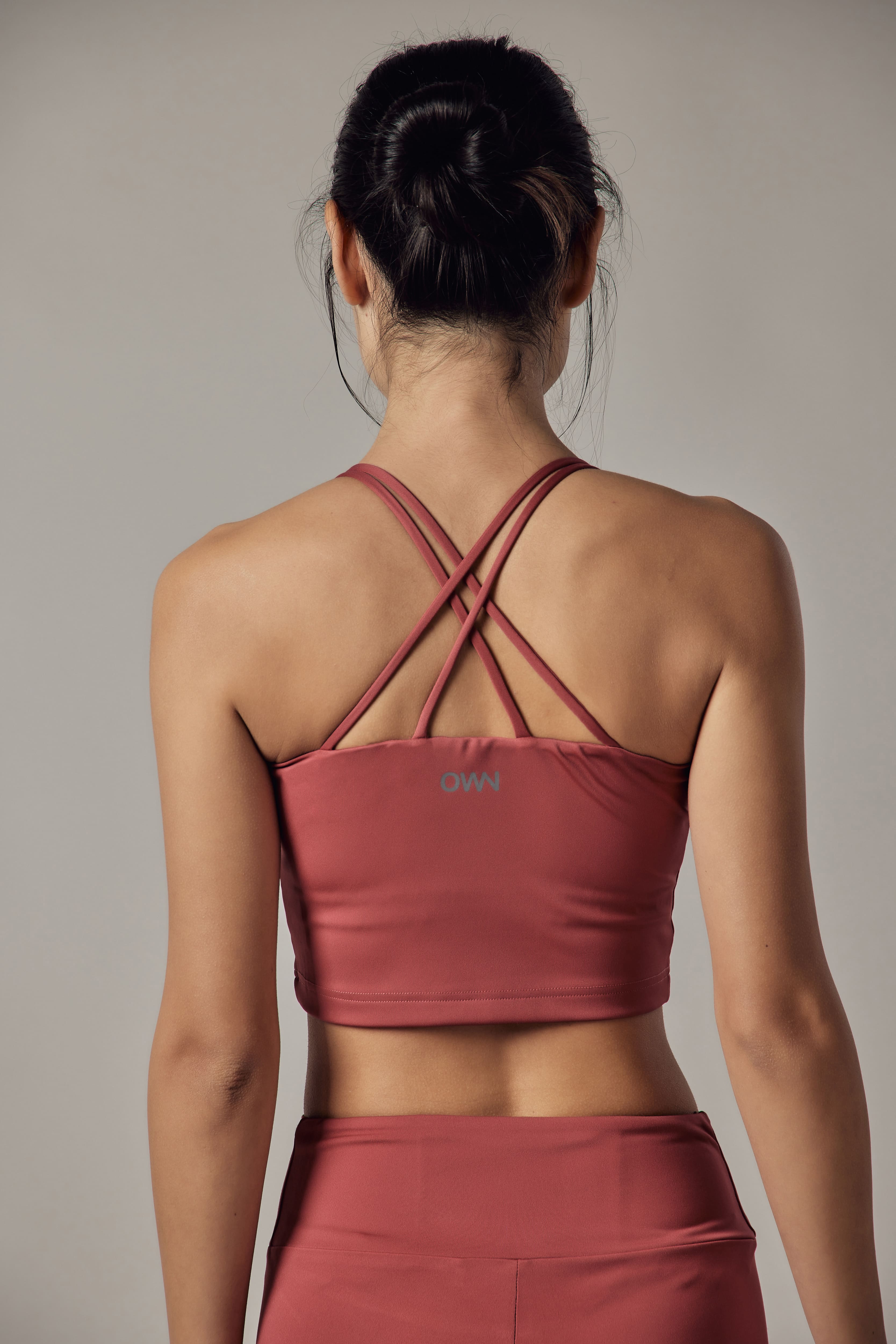 Pomegranate Medium Support Sports Bra