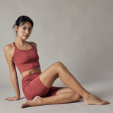 Technical Biker Set + Pomegranate Sports Top