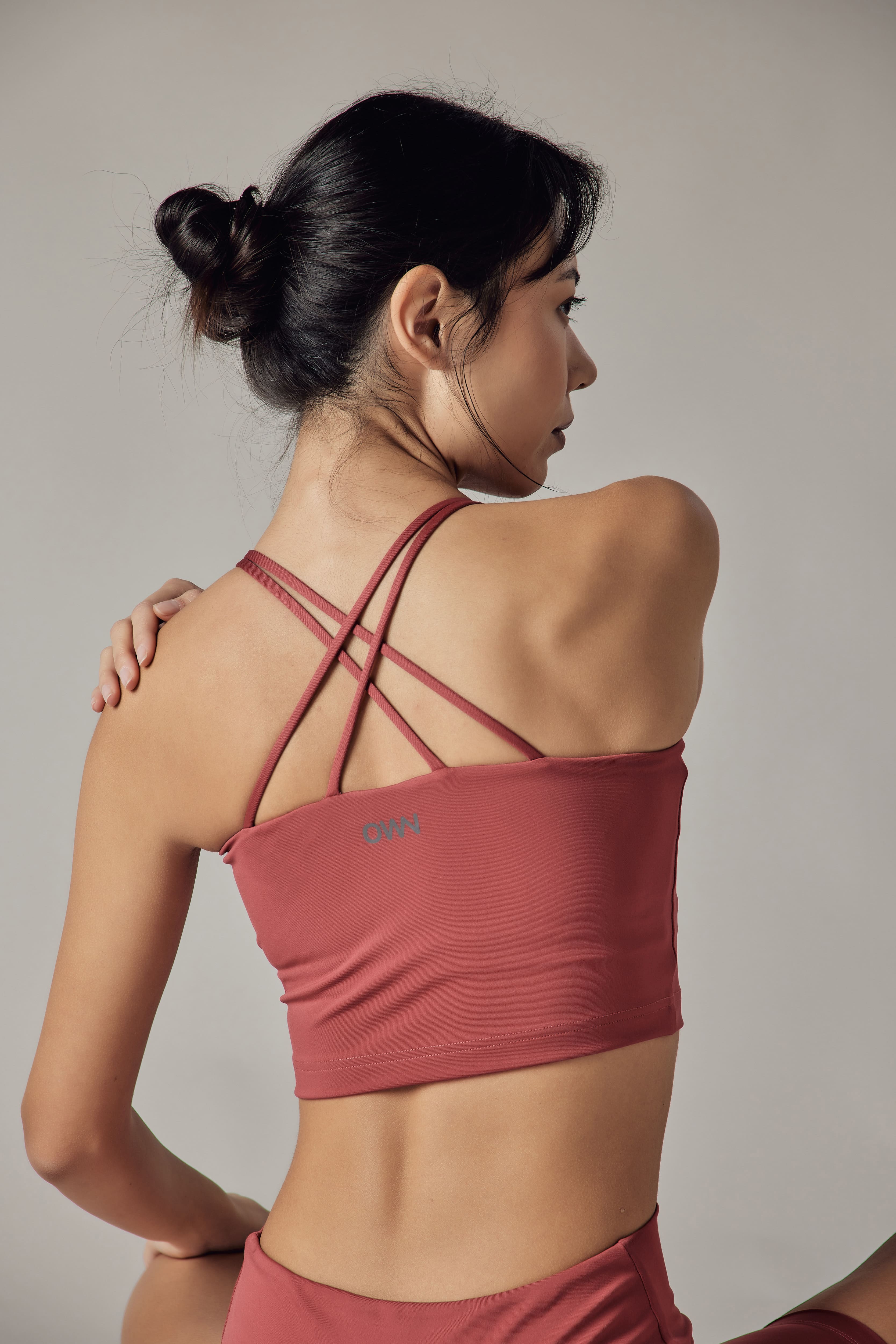 Pomegranate Medium Support Sports Bra