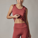 Pomegranate Ankle Sports Leggings