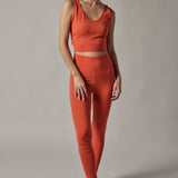 High-Waisted Tomato Leggings
