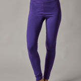 High-Waisted Purple Leggings