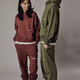 Set Felpa con Cappuccio + Joggers Loose Fit – Dusty Sage