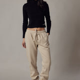 Joggers Felpati Ecru