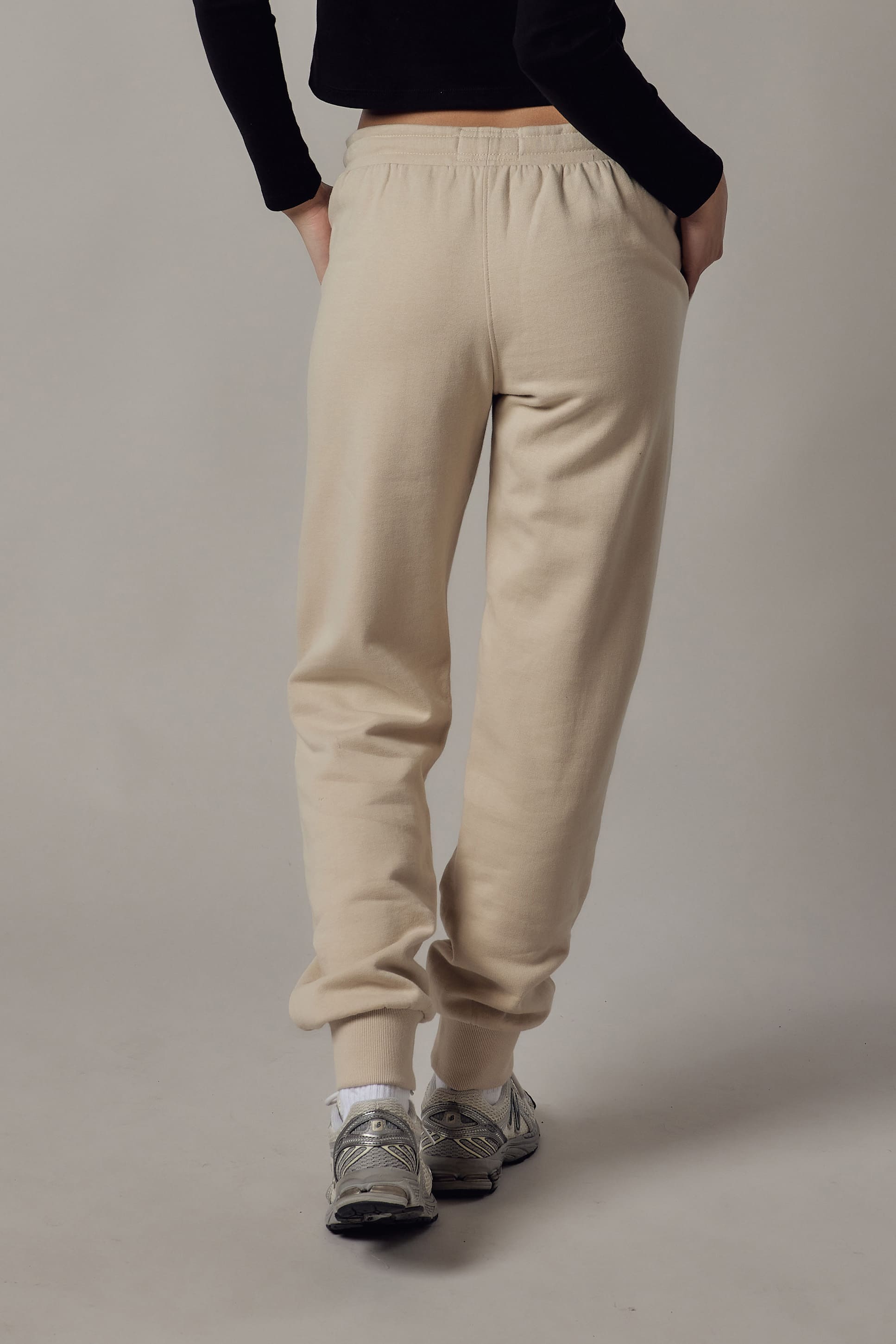 Joggers Felpati Ecru