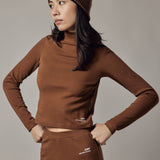 Interlock Peanut Turtleneck