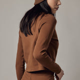 Interlock Peanut Turtleneck