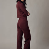 Interlock Turtleneck Prune