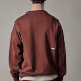 Set Felpa Girocollo + Joggers Loose Fit – Dusty Burnt