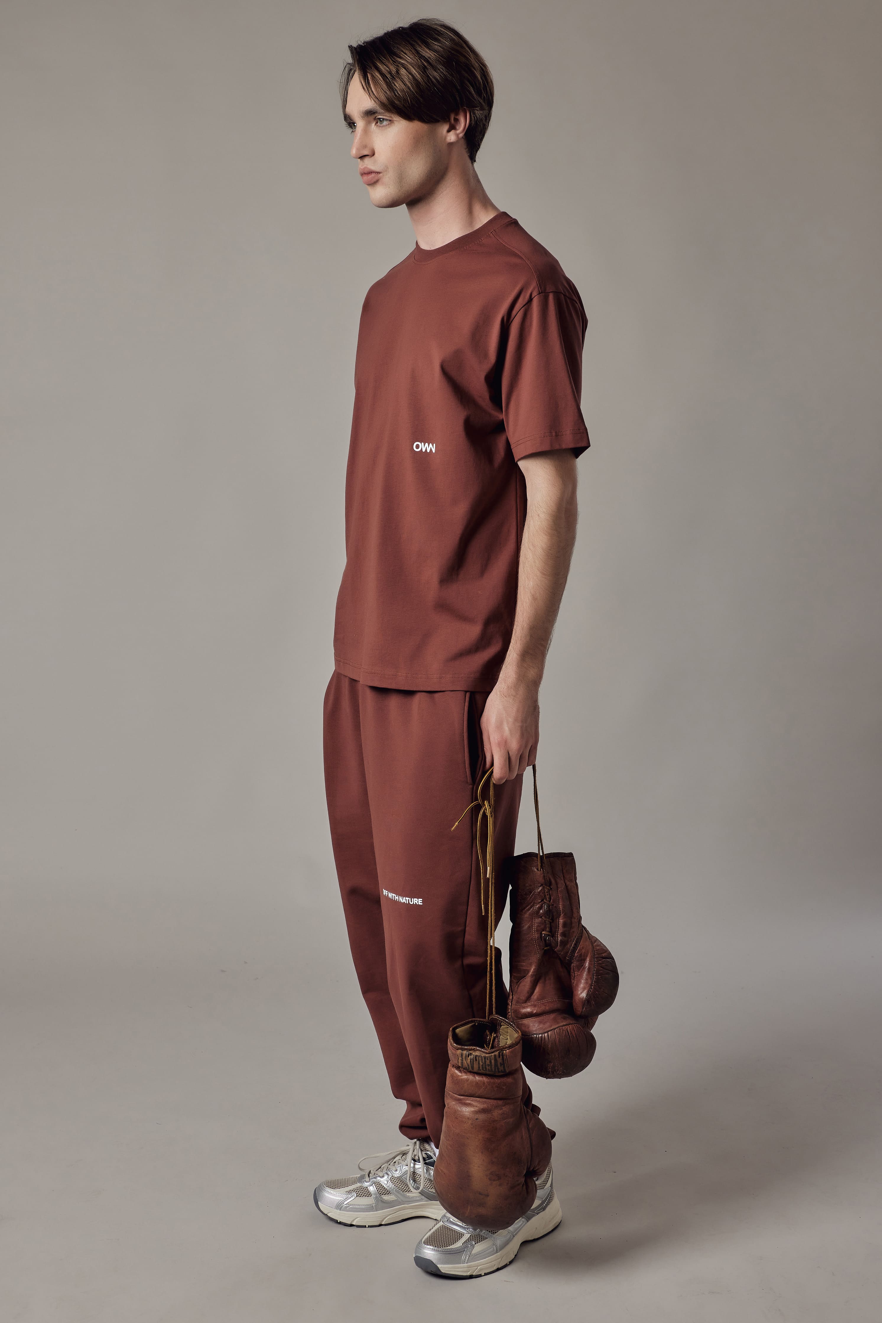 T-Shirt Loose Fit Dusty Burnt