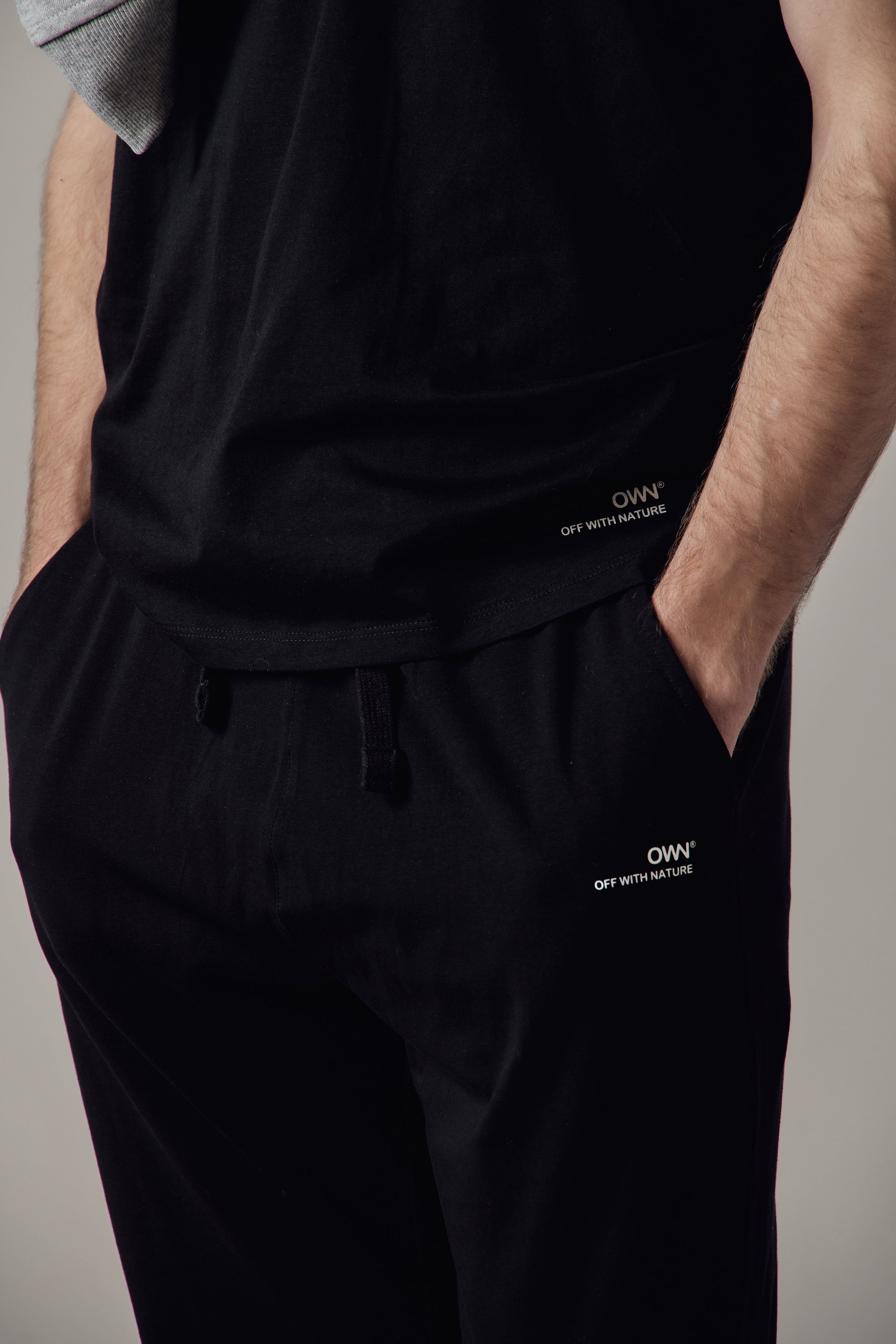 Joggers in Jersey Nero