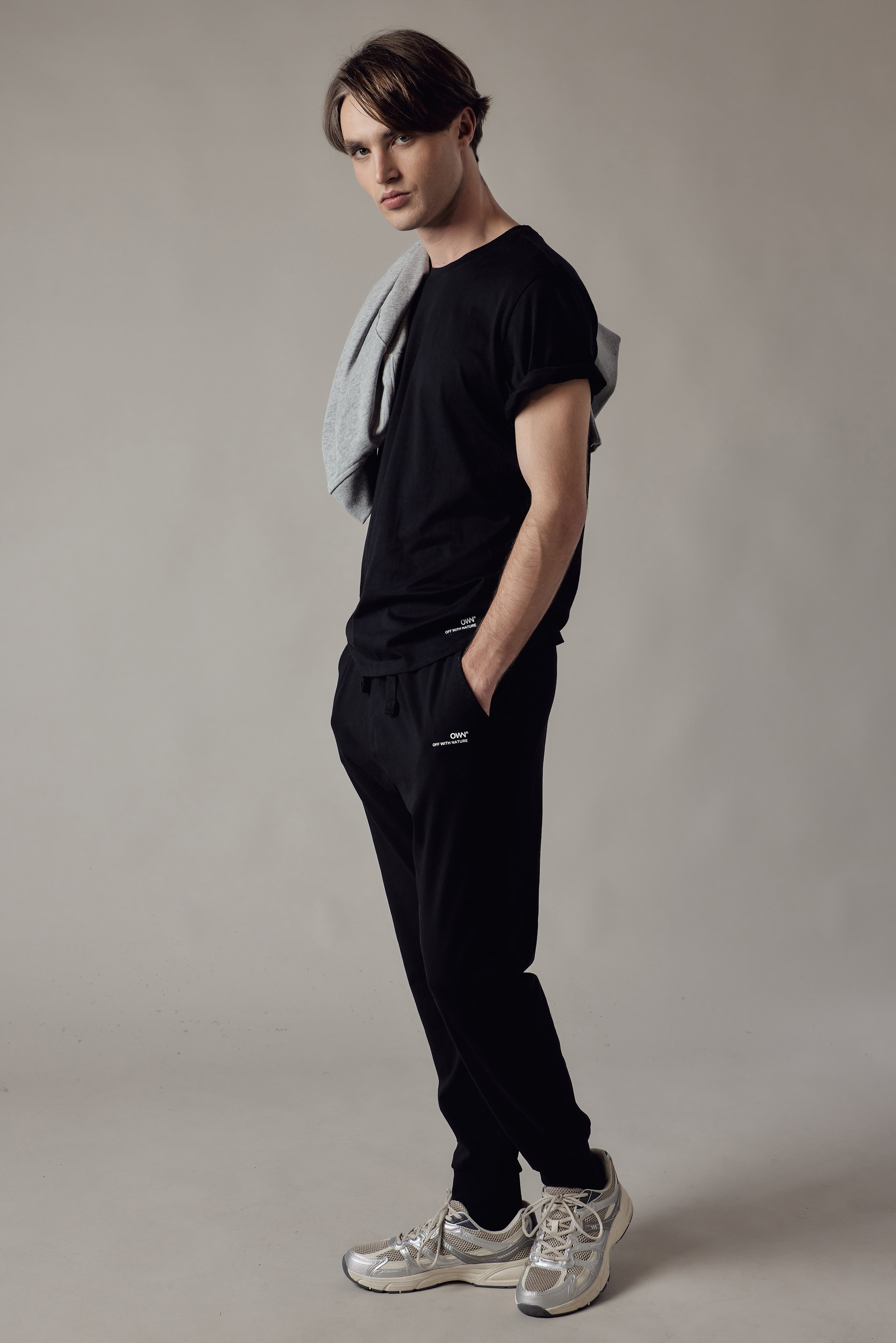 T-Shirt Girocollo Nero