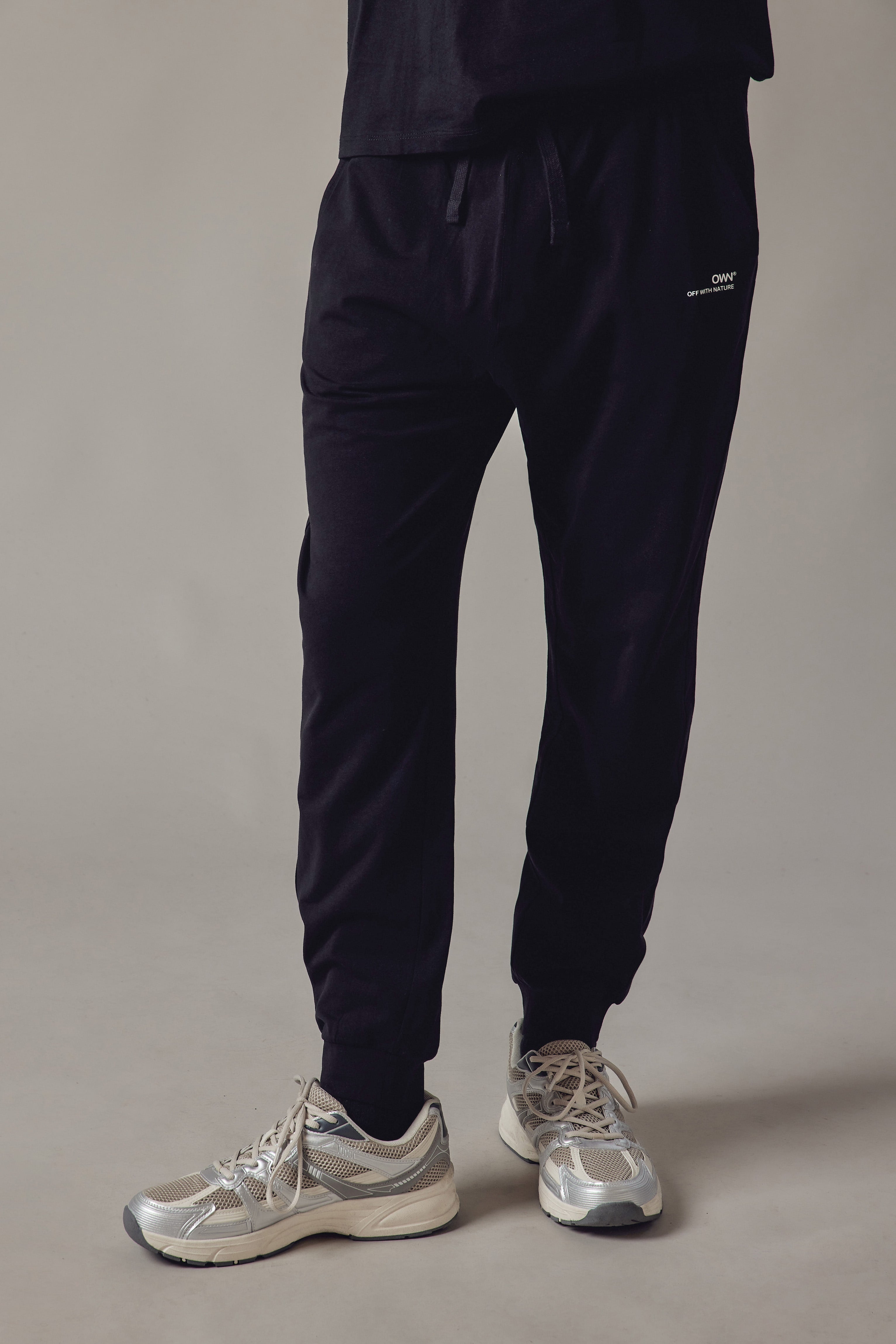 Joggers in Jersey Nero