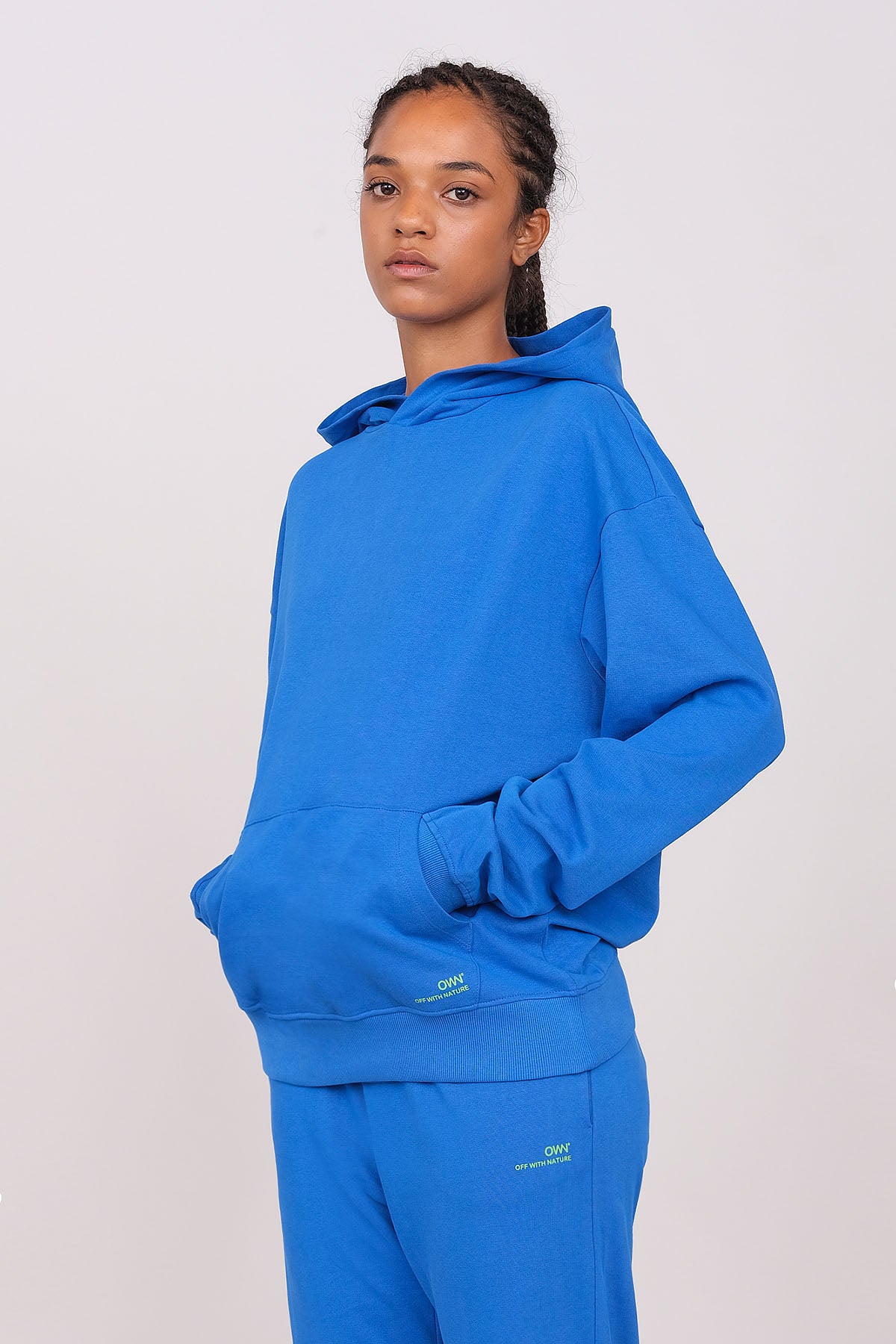Felpa con Cappuccio Oversize Unisex