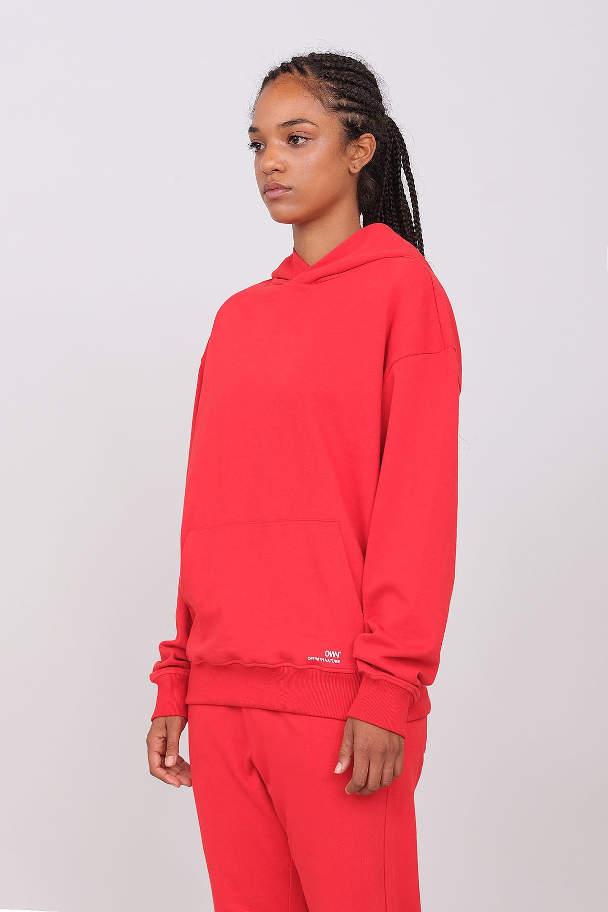 Felpa con Cappuccio Oversize Unisex