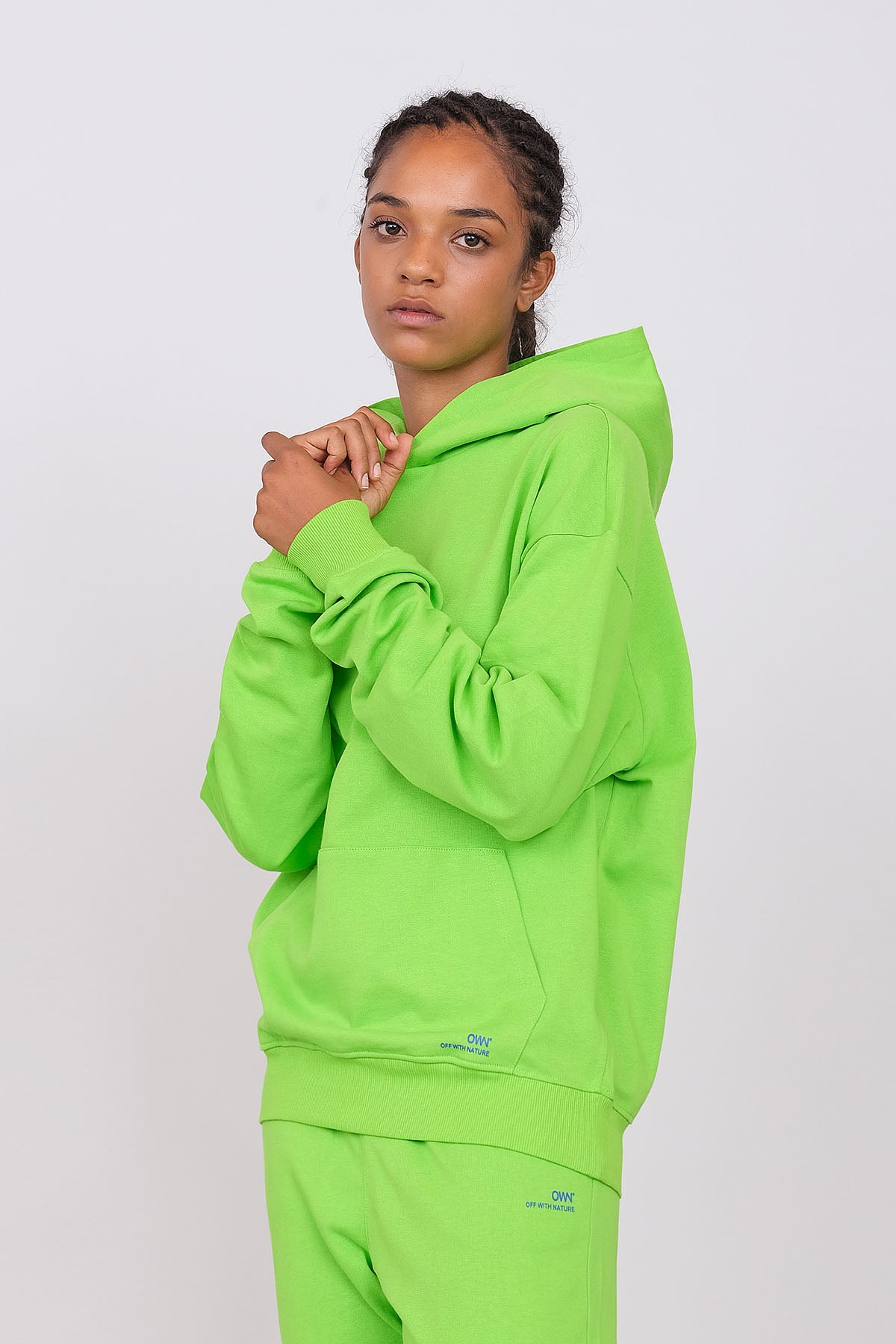 Felpa con Cappuccio Oversize Unisex