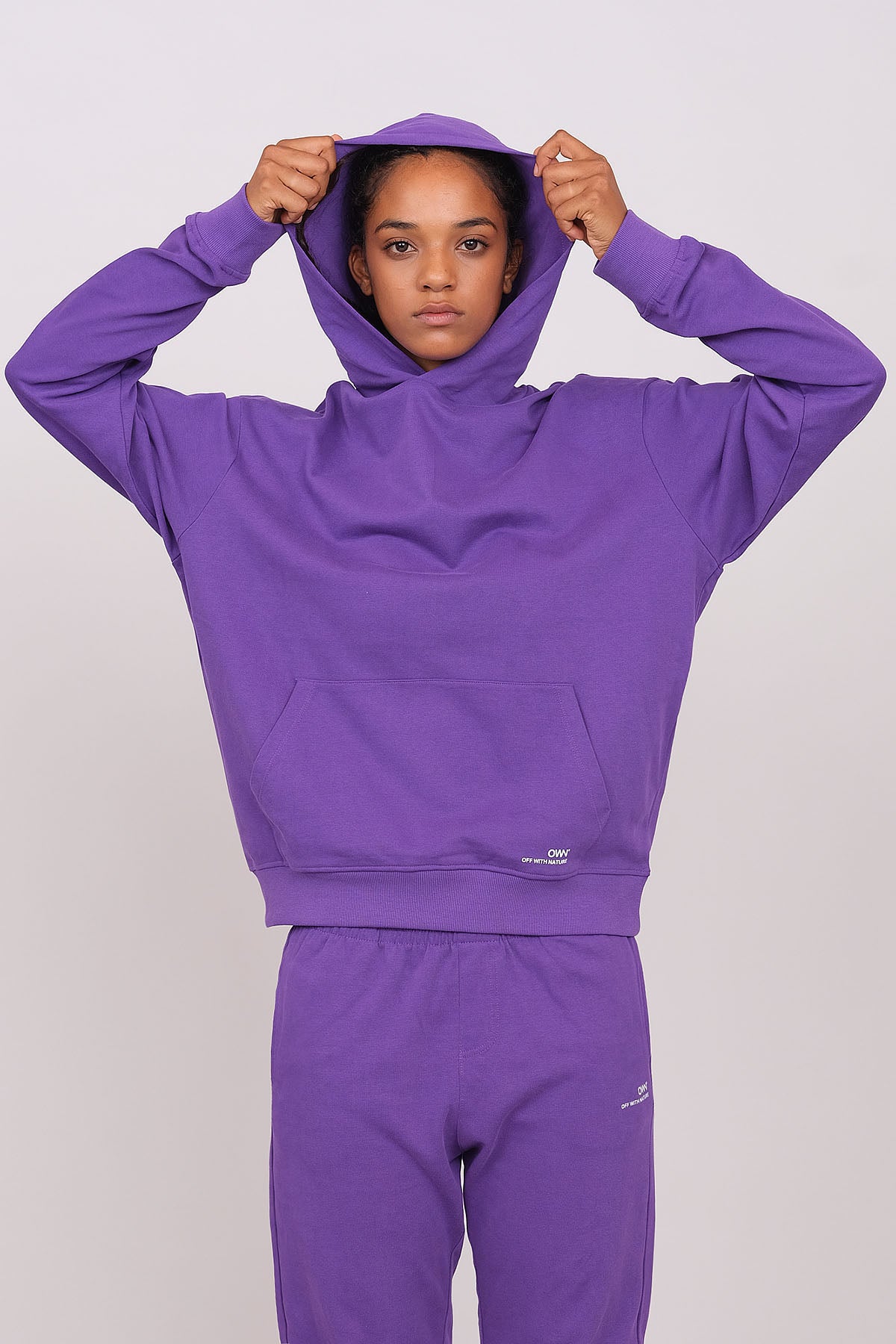 Felpa con Cappuccio Oversize Unisex