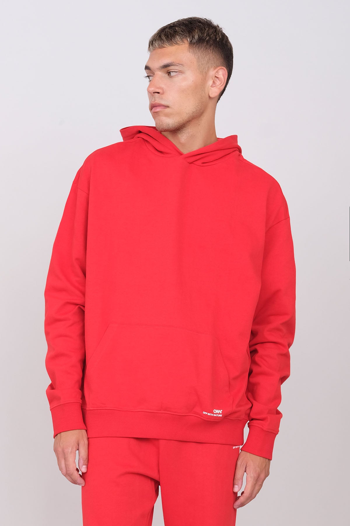 Felpa con Cappuccio Oversize Unisex