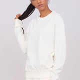 Unisex Oversized Crew Neck Sweatshirt Butter