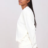 Unisex Oversized Crew Neck Sweatshirt Butter