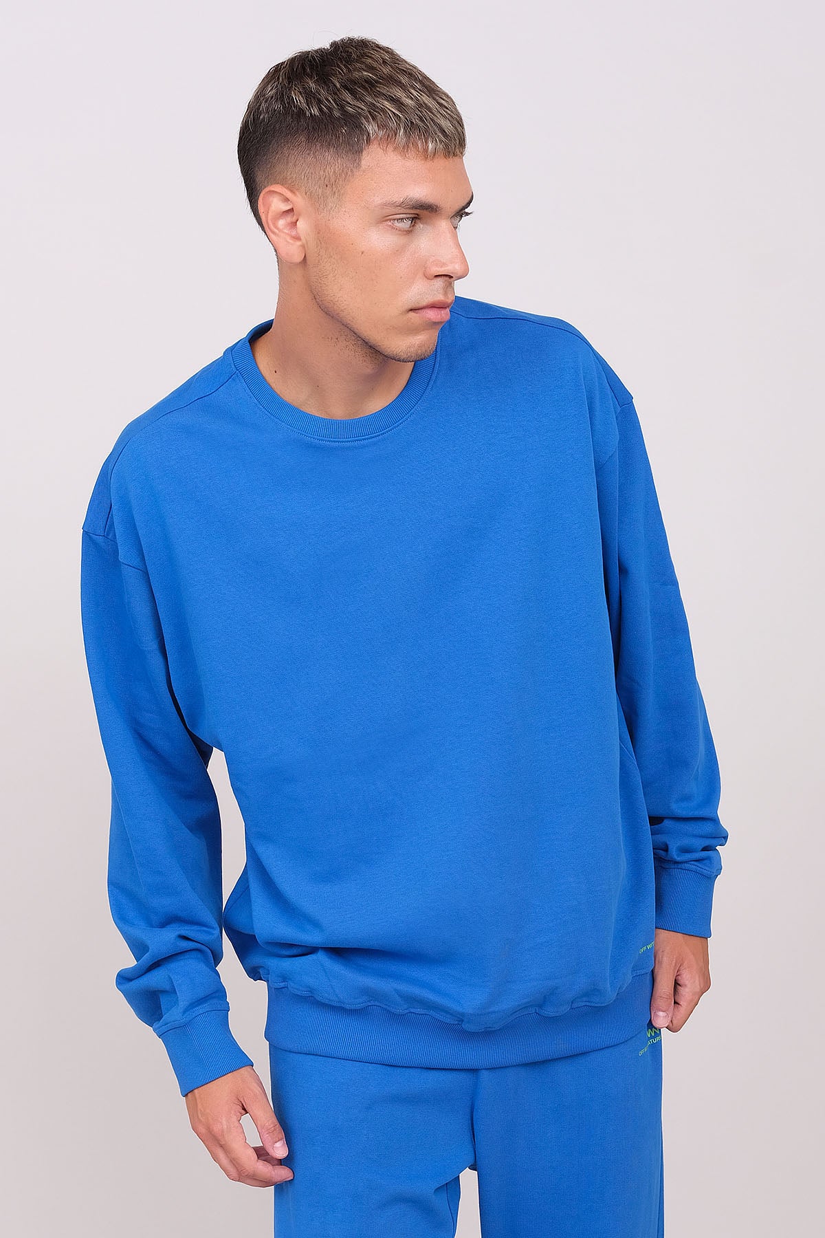 Felpa Girocollo Oversize Unisex